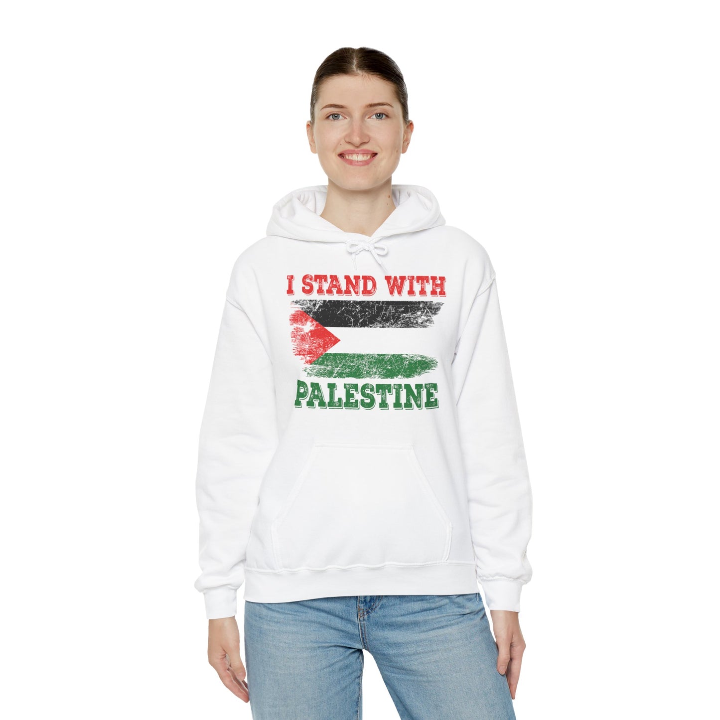 I Stand With Palestine Free Palestine Flag Gaza Palestinian Flag Hoodie For Men Women Hoodie