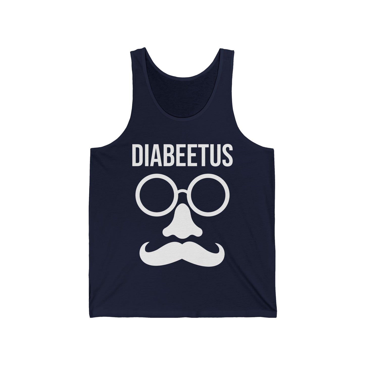 Diabeetus Awareness Diabetic Beard Support Grandpa Grandma Tank Tops For Men Women