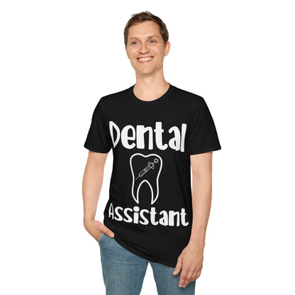 Cute Dental Assistant Shirt Gift Dentist T-shirt Men Women