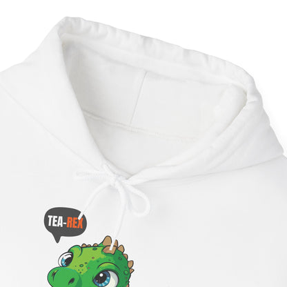 Tea-Rex In A Cup Cute T-Rex Dinosaur Kawaii Coffee Tea Funny Dino Pun Hoodie For Men Women Hoodie