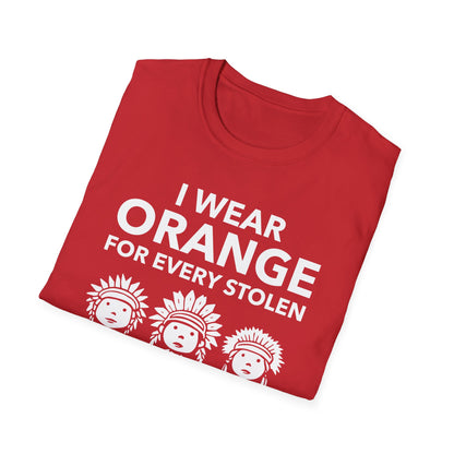 I Wear Orange for Every American Native Child Indian Pride T-Shirt for Men Women