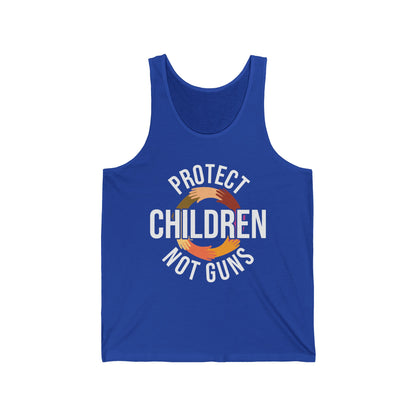 Protect Children Not Guns Wear Orange Day Tank Tops For Men Women