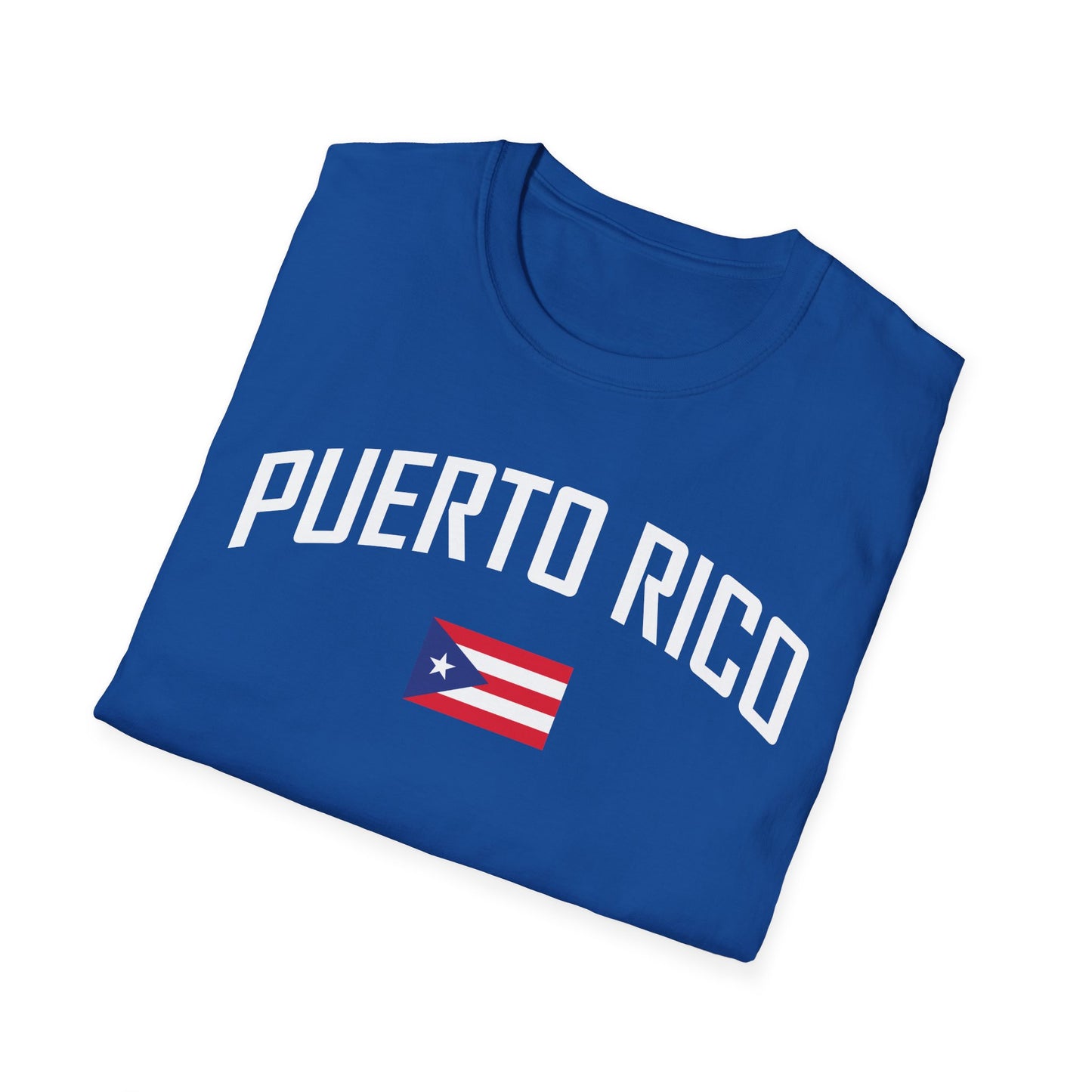 Puerto Rico Flag Retro Text T-Shirt