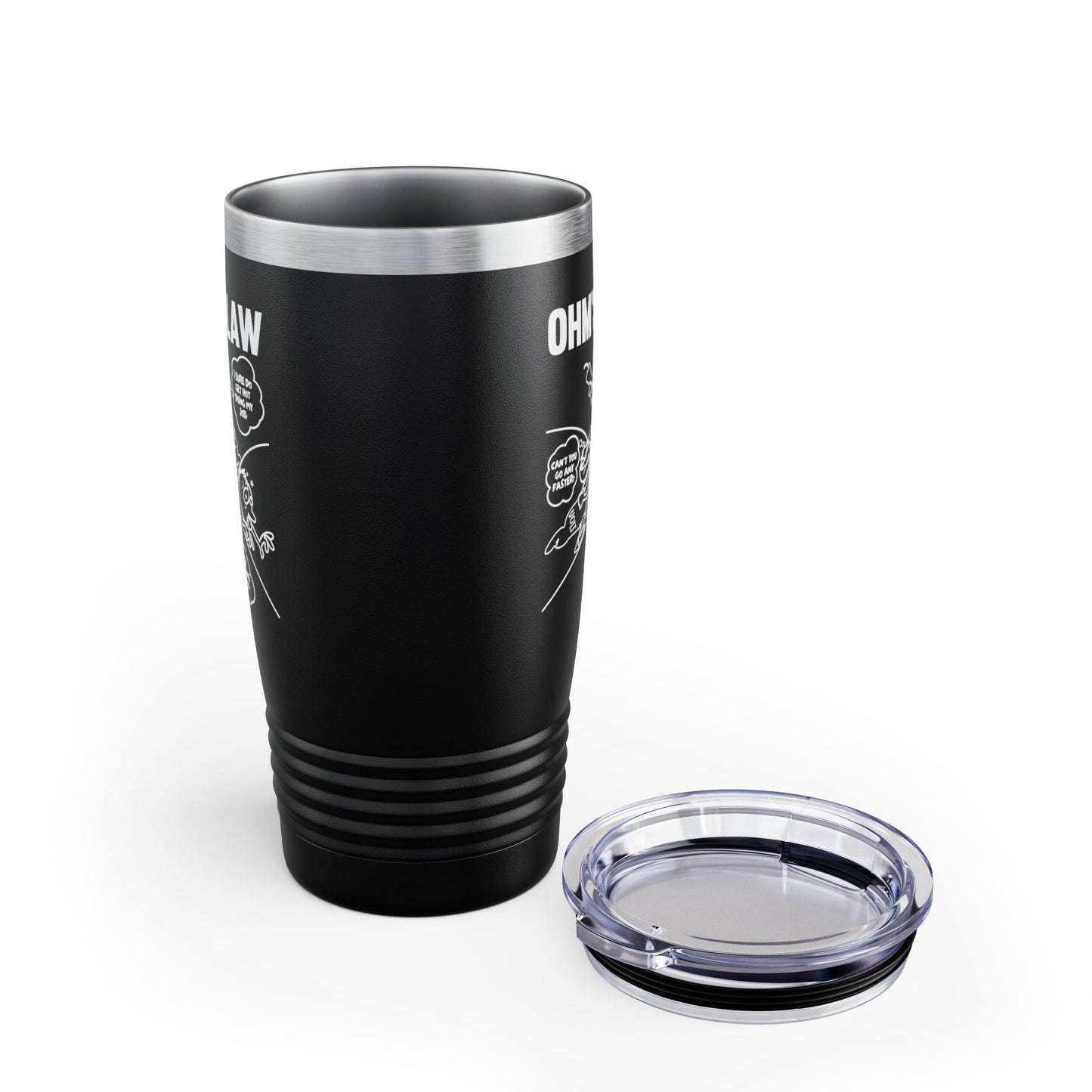 Ohms Law Funny Electrical Electronics Engineer Tumbler Funny Tumbler
