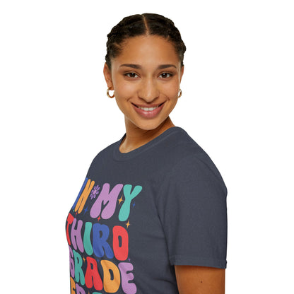Funny In My 3rd Grade Era Back to School In My Third Grade Era T-Shirt For Men Women T-Shirt