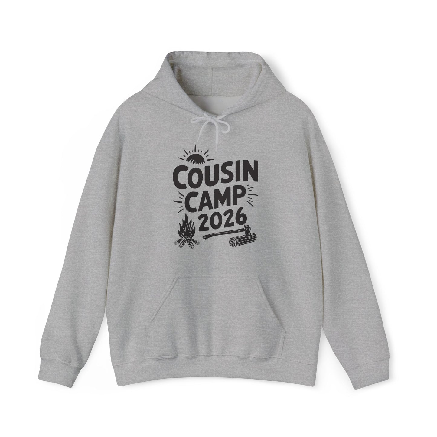 Cousin Camp 2026 Summer Vacation Trip Matching Family Hoodie For Men Women