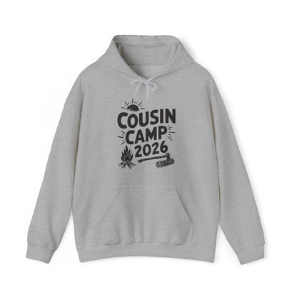 Cousin Camp 2026 Summer Vacation Trip Matching Family Hoodie For Men Women