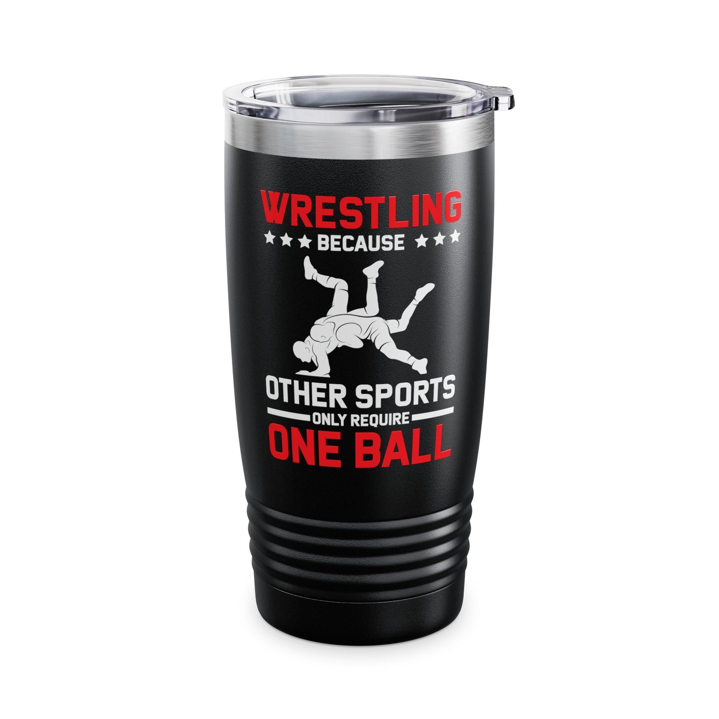 Funny Wrestling Because Other Sports Only Require One Ball Wrestler Tumbler For Men Tumbler