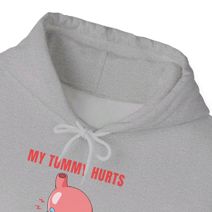 Funny My Tummy Hurts And I'm MAD At The Government Meme Sarcastic Hoodie