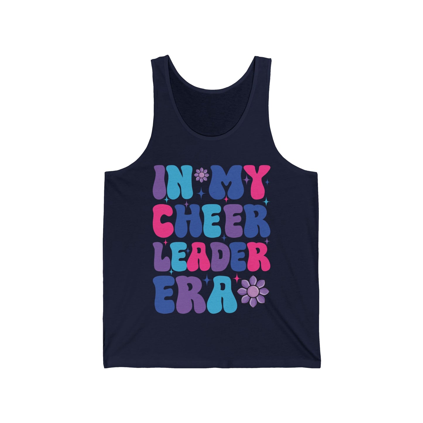 Funny In My Cheerleader Era Cheerleading Girls Teens Women Tank Top