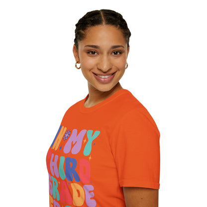 Funny In My 3rd Grade Era Back to School In My Third Grade Era T-Shirt For Men Women T-Shirt