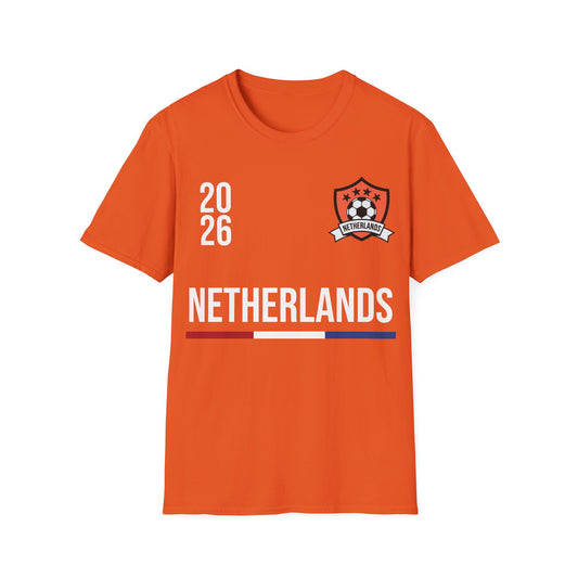 Netherlands Soccer Tee Flag Football Shirt Gift USA 2026 T-Shirt