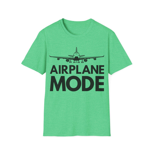 Cool Airplane Mode Design For Men Women Pilot Airplane Lover T-Shirt