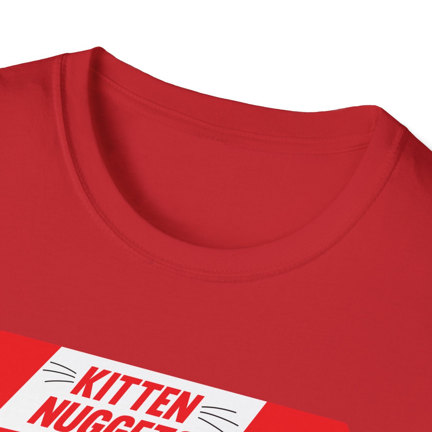 Funny Kitten Nuggets Food Pun Cat Lover Gift Chicken Nuggets T-Shirt For Men Women T-Shirt