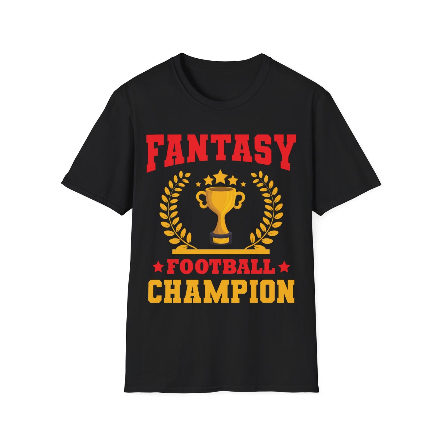 Funny Fantasy Football League Champion Footballer T-Shirt Men Women