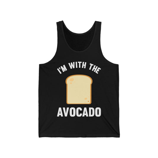 Funny I Am With The Avocado Halloween Costume Tank Tops For Men Women