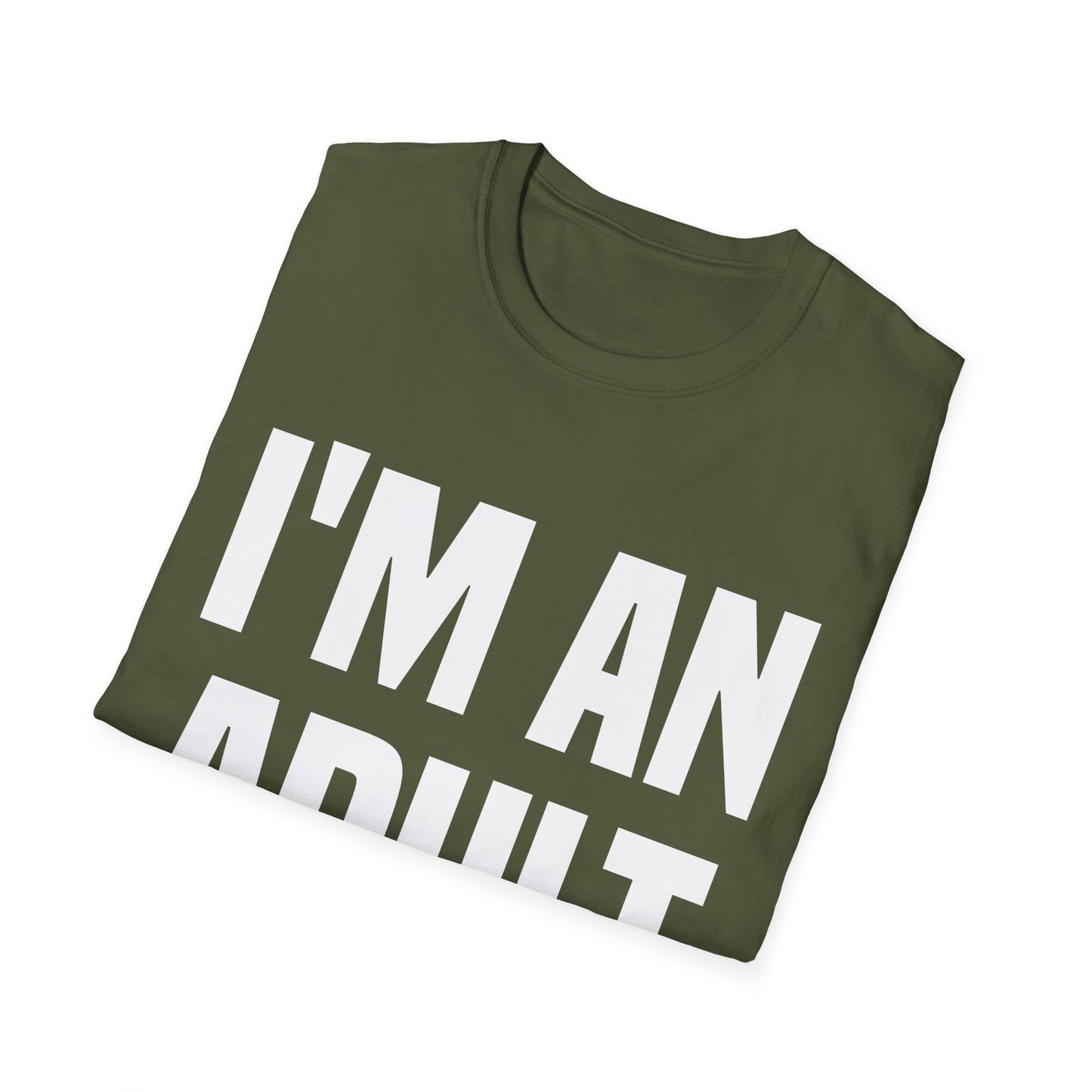 Funny I Am An Adult Technically T-Shirt 18th Birthday Tshirt Boys Girls