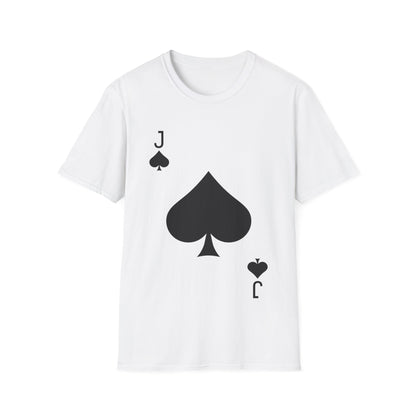 Jack of Spades Deck of Cards Halloween Costume  T-Shirt For Men