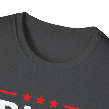 Cute Trump Girl Republican US Flag 2024 Vintage Vote T-Shirt