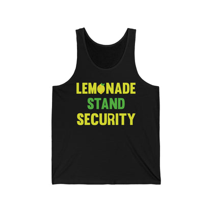 Funny Lemonade Stand Security Summer Tank Top For Men Women Tank Top