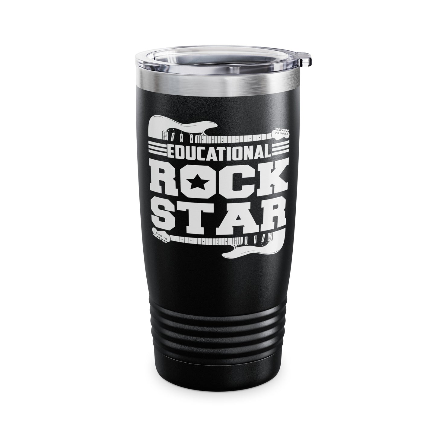 The Best Educational Rockstar Rock Out Teachers Rock Metal Music Lovers Tumbler