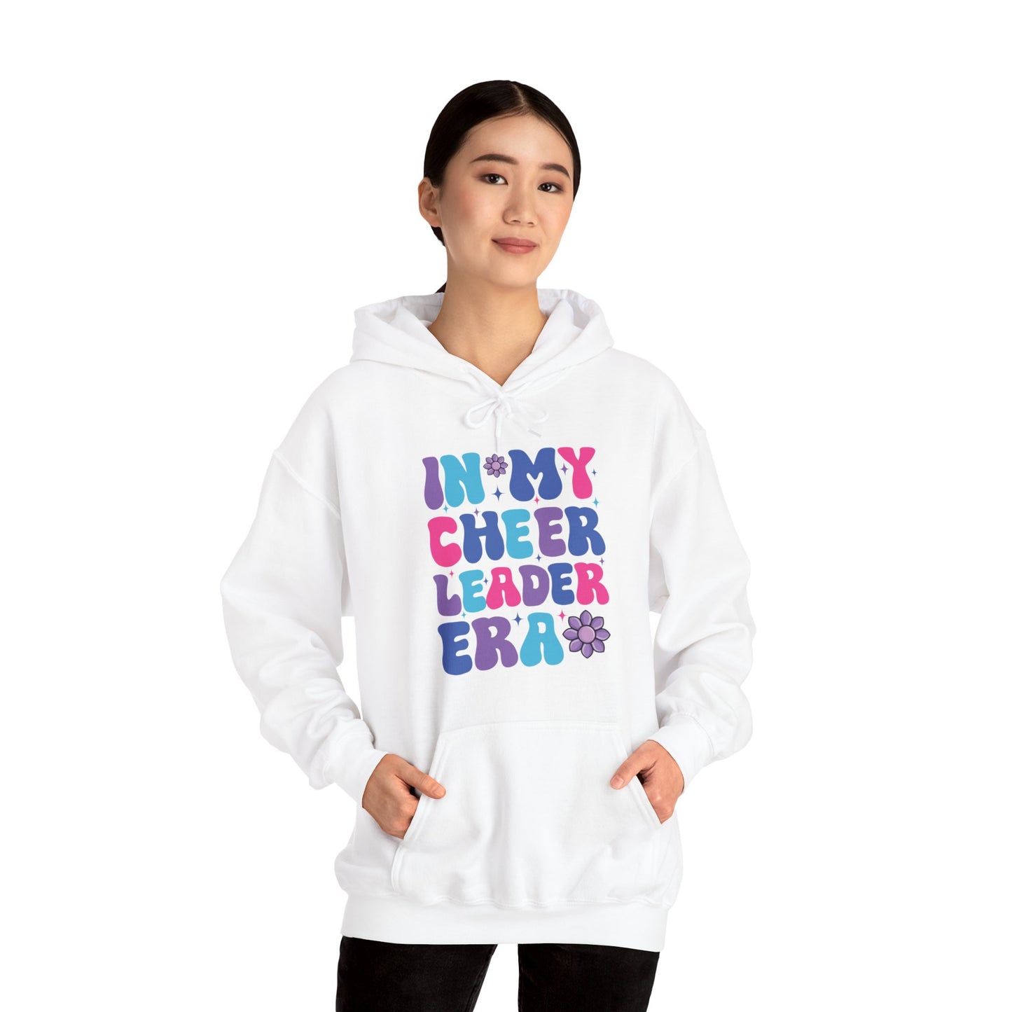 Funny In My Cheerleader Era Cheerleading Girls Teens Women Hoodie