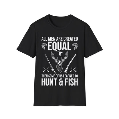 Funny Hunting Some Of Us Learned To Hunt & Fish Gift T-Shirt