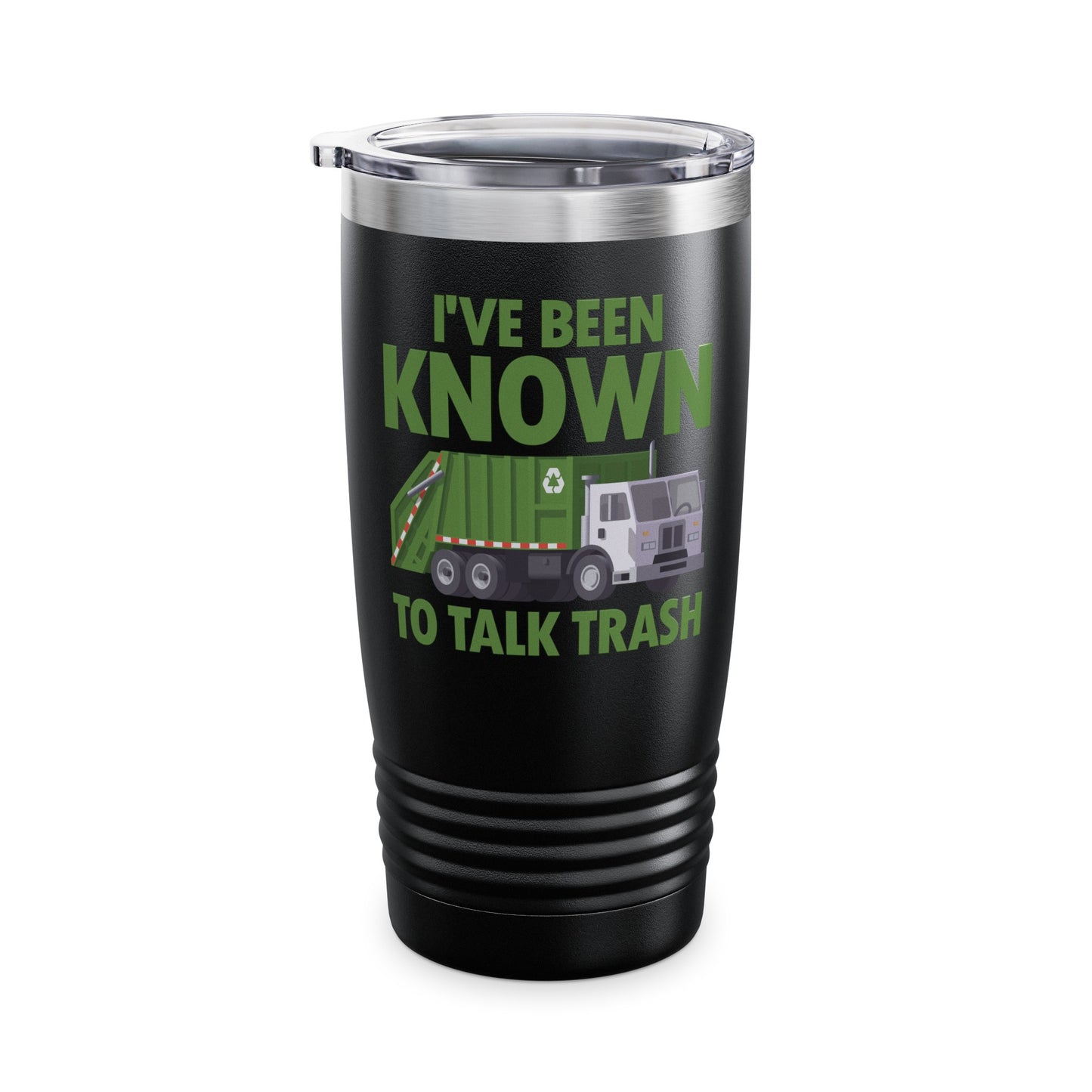 Funny Talk Trash Garbage Truck for Sanitation Worker Tumbler