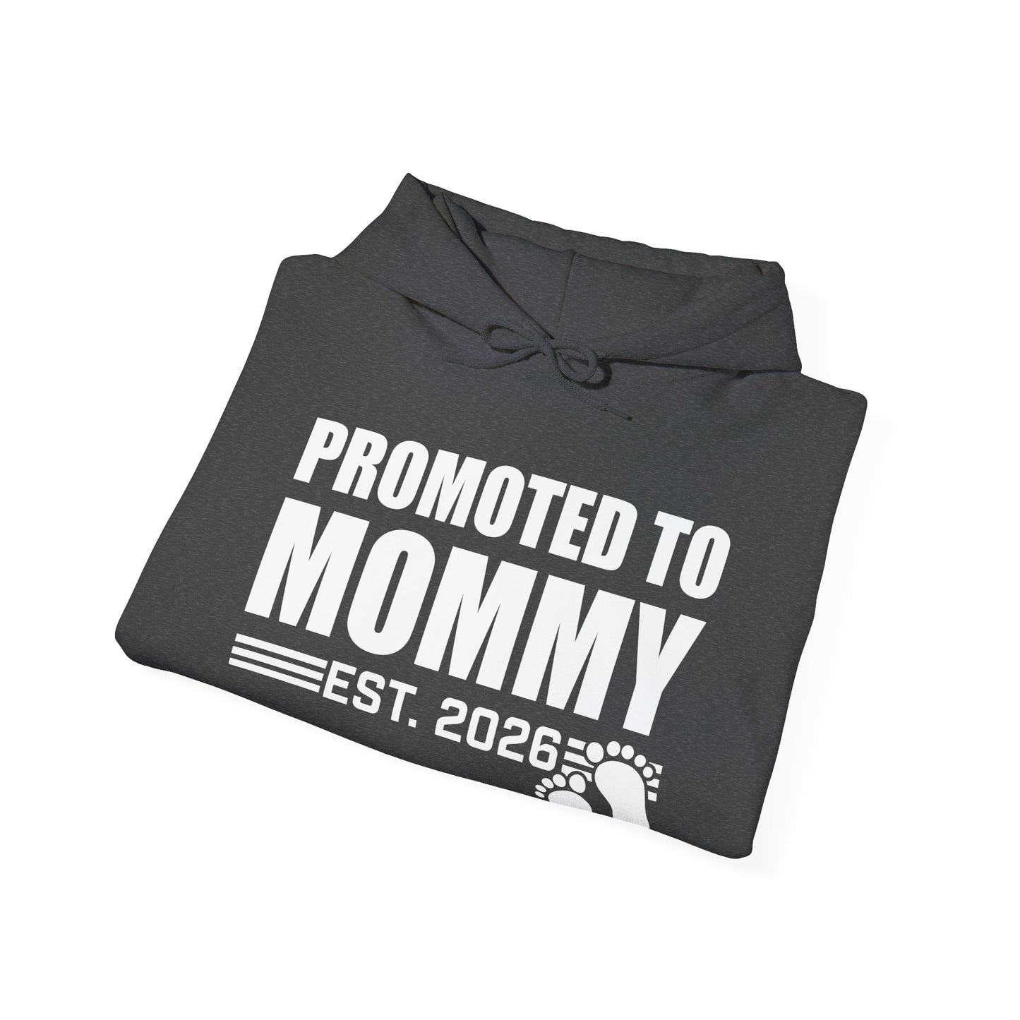 Promoted To Mommy 2026 Pregnancy Announcement Mothers Day Mom To Be Hoodie
