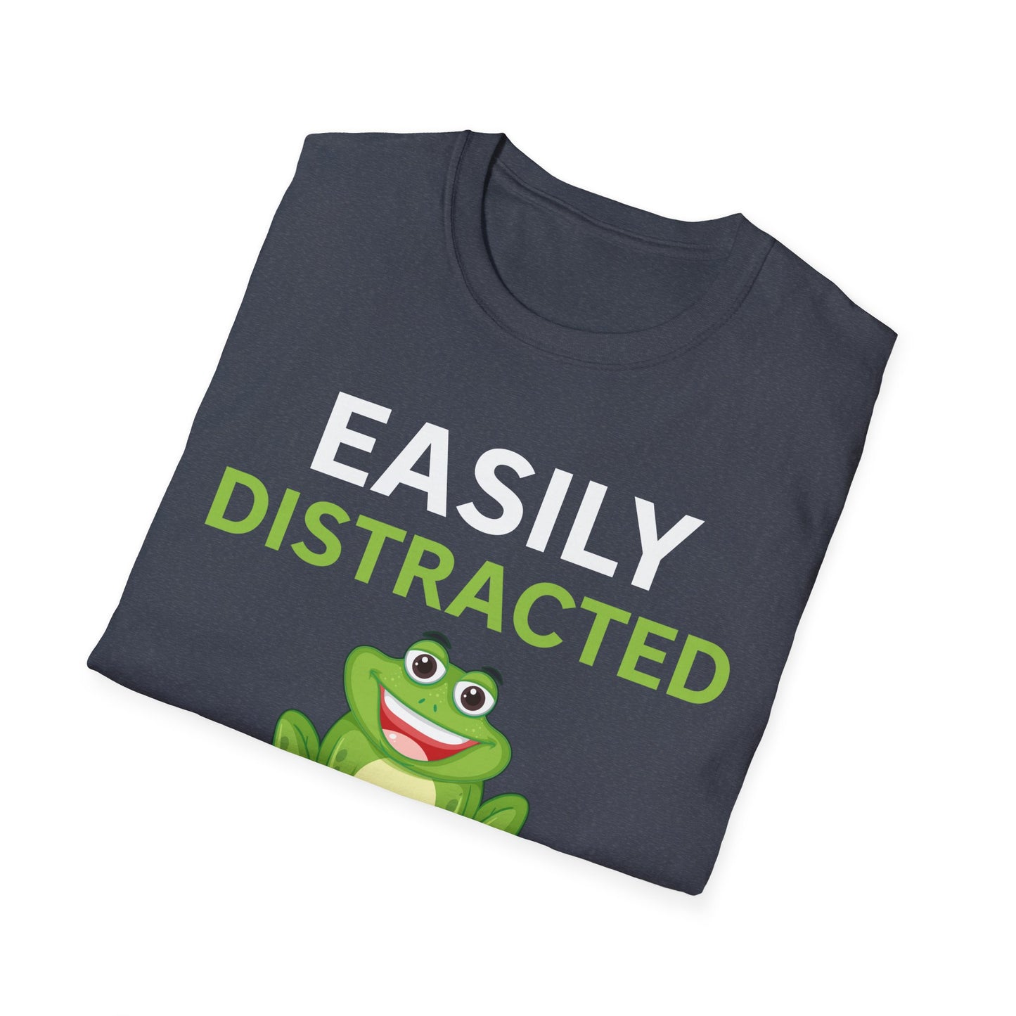 Easily Distracted by Frogs Frog Spirit Animal T-Shirt Men Women