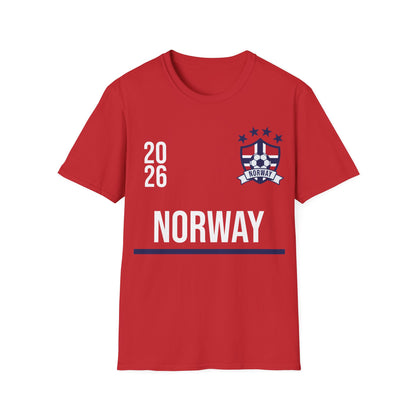 Norway Soccer Tee Flag Football Shirt Gift USA 2026 T-Shirt