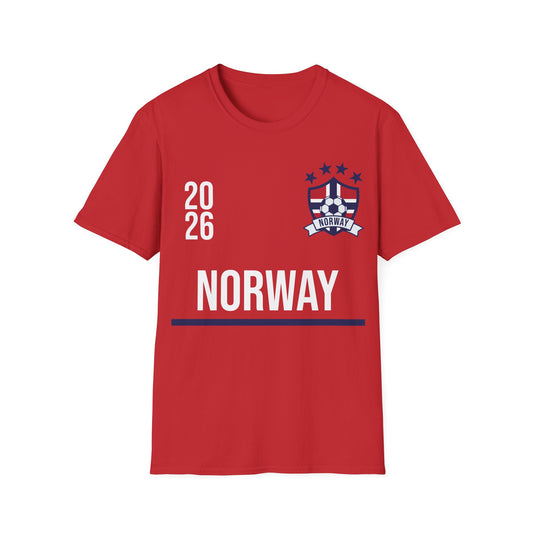 Norway Soccer Tee Flag Football Shirt Gift USA 2026 T-Shirt