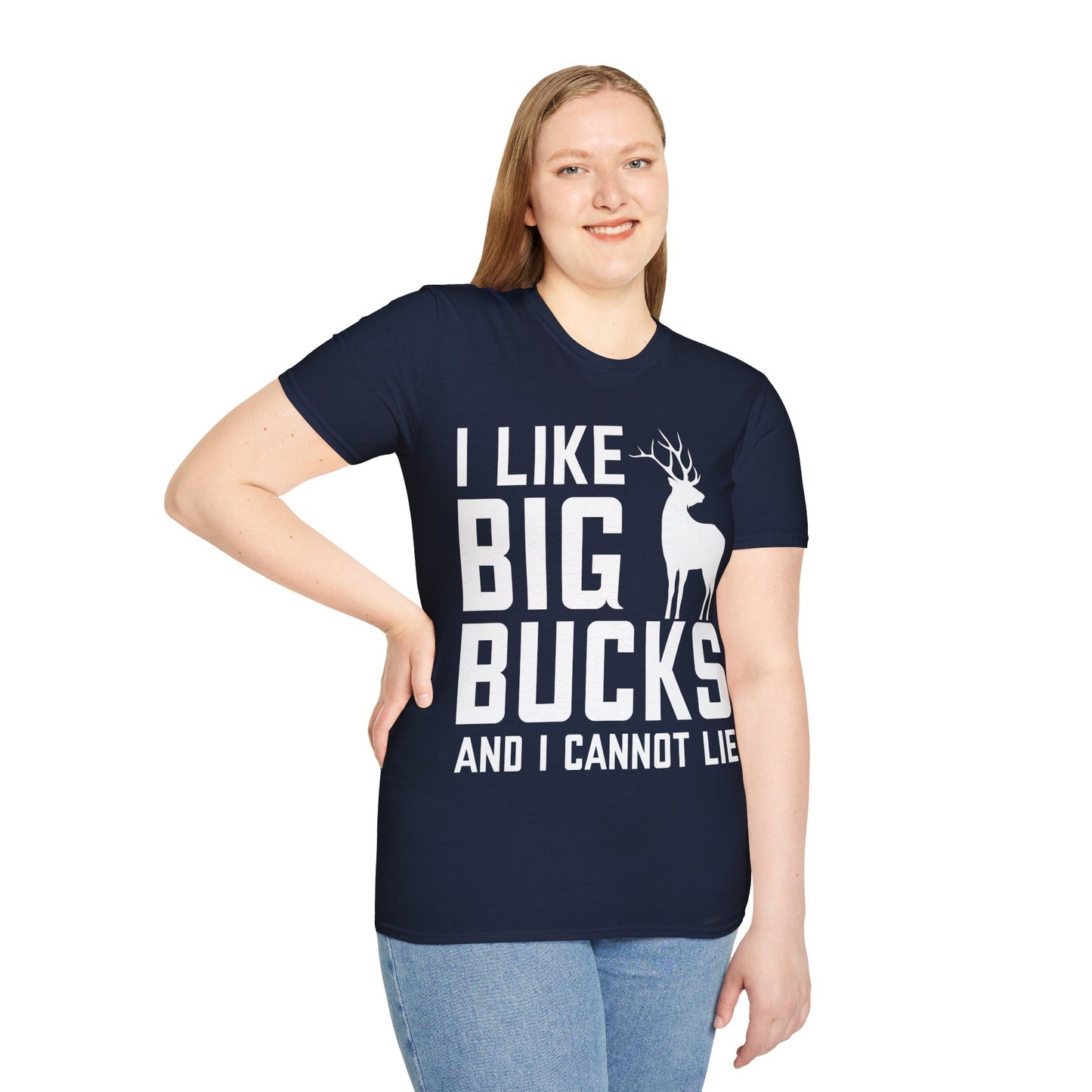 I Like Big Bucks and I Cannot Lie Deer Hunting Hunter T-Shirt Men Women