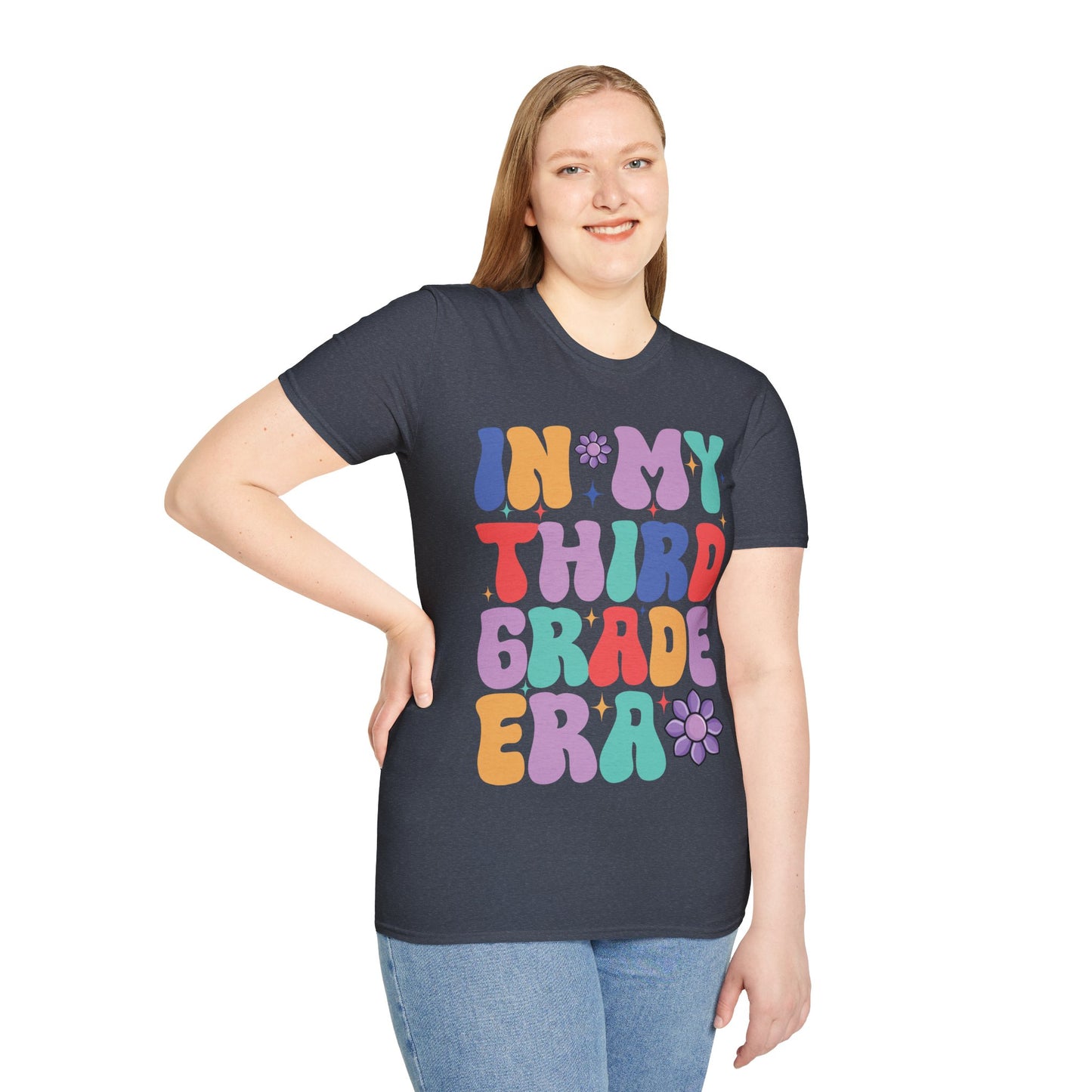 Funny In My 3rd Grade Era Back to School In My Third Grade Era T-Shirt For Men Women T-Shirt