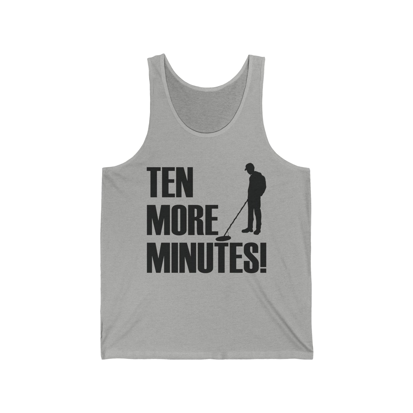 Ten More Minutes Detecting Treasure Hunt Detectorist Tank Top For Men