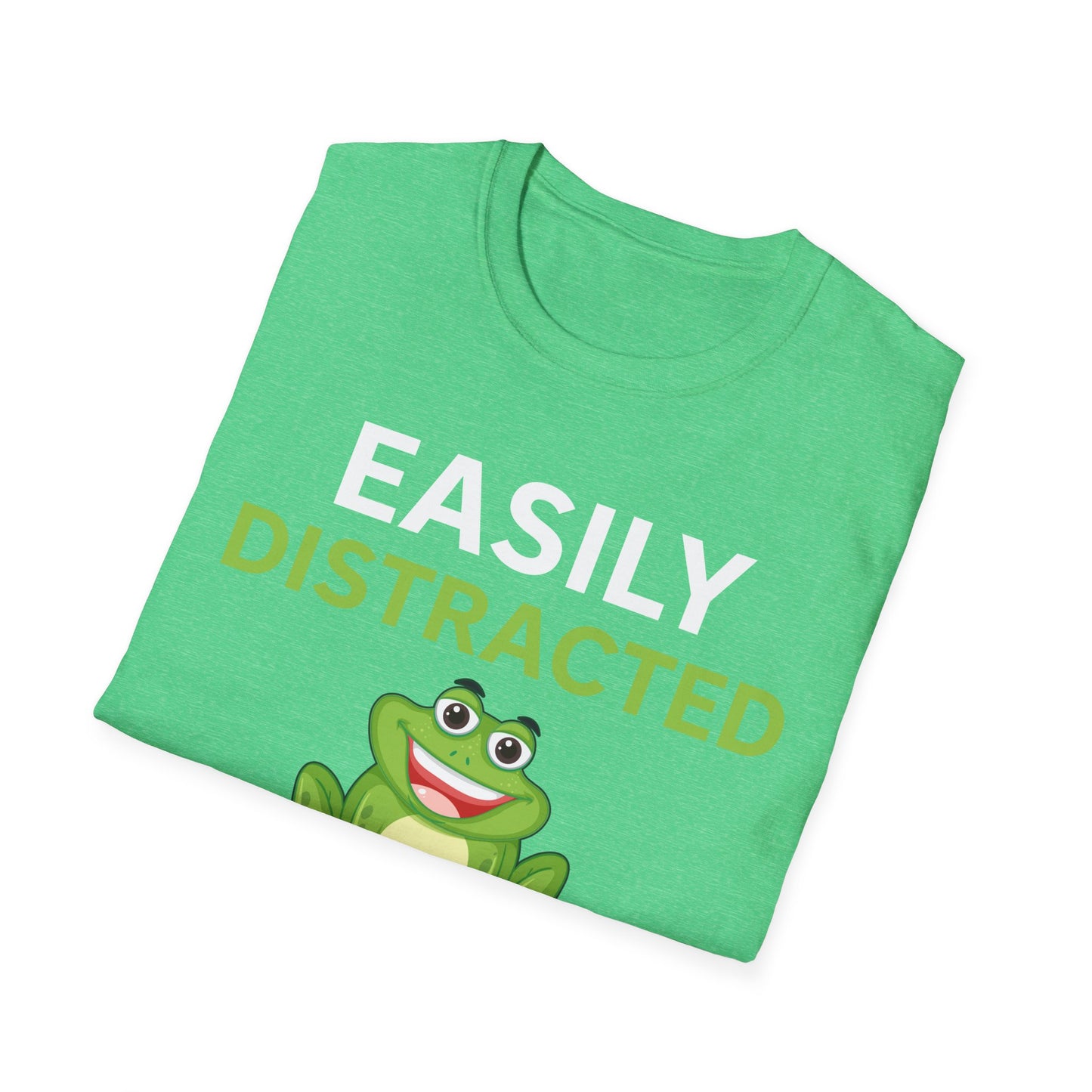 Easily Distracted by Frogs Frog Spirit Animal T-Shirt Men Women