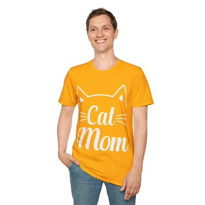 Funny Cat Mom Happy Mothers Day For Cat Lovers Family Matching T-Shirt