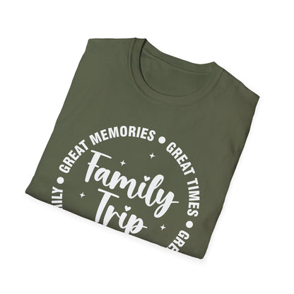 Family Trip Vacation 2026 Matching Summer Group T-Shirt For Men Women