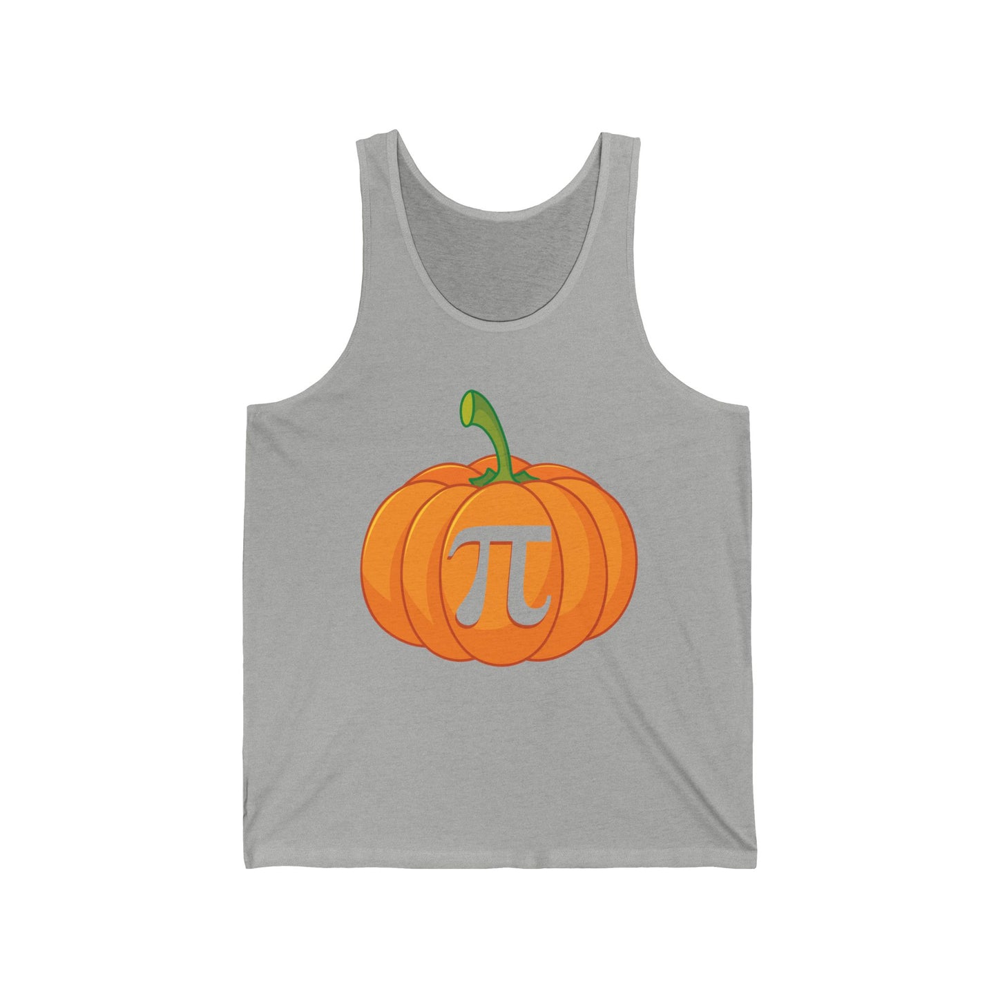 Funny Math Geeks Math's Pumpkin Pie Pi Halloween Christmas Tank Top Men Women Kids