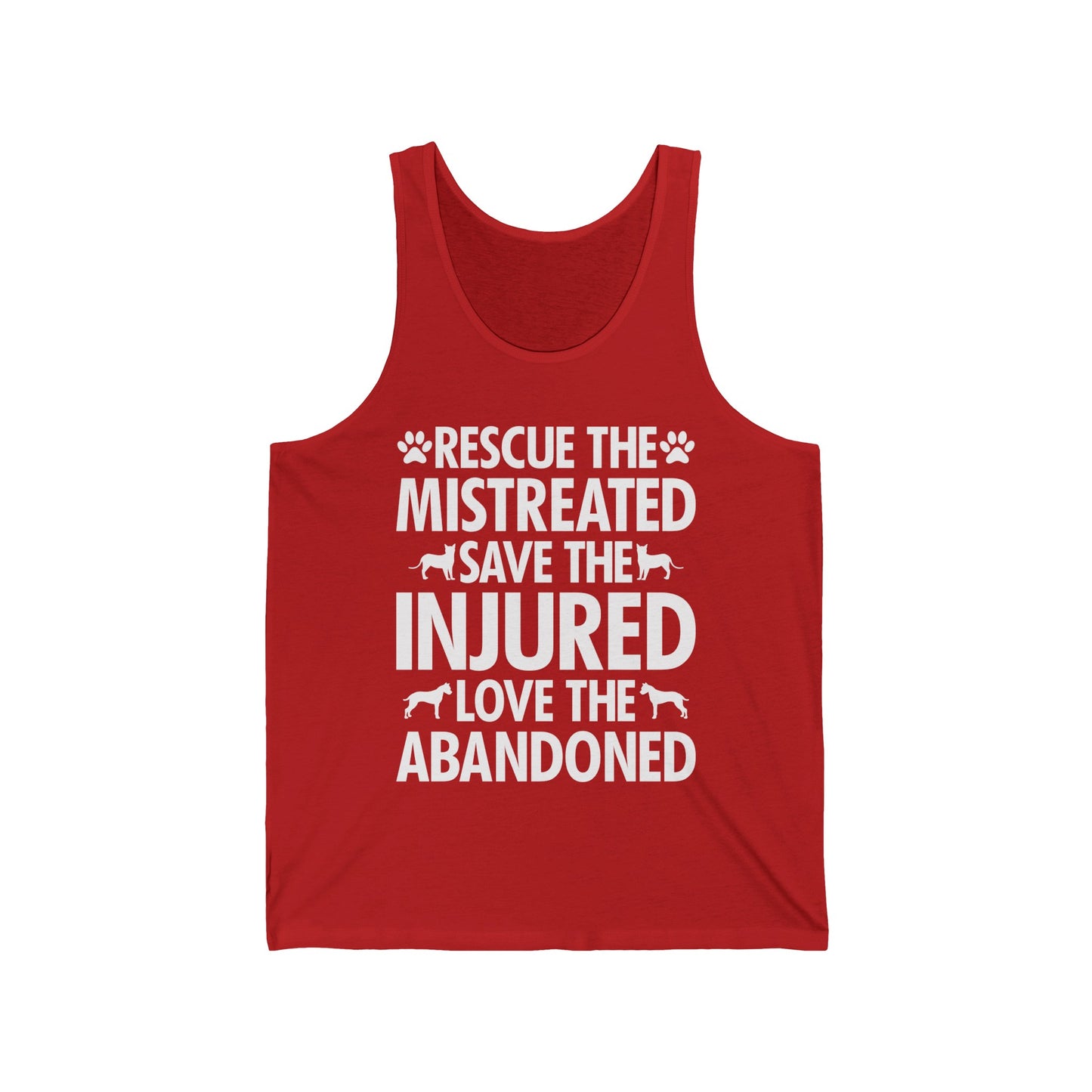 Rescue Pet Adoption Animal Welfare Gift Tank Top For Animal Lovers Men Women Tank Top