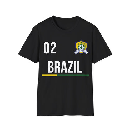 Brazil Soccer Tee Flag Football Champ 2002 Gift 2026 T-Shirt