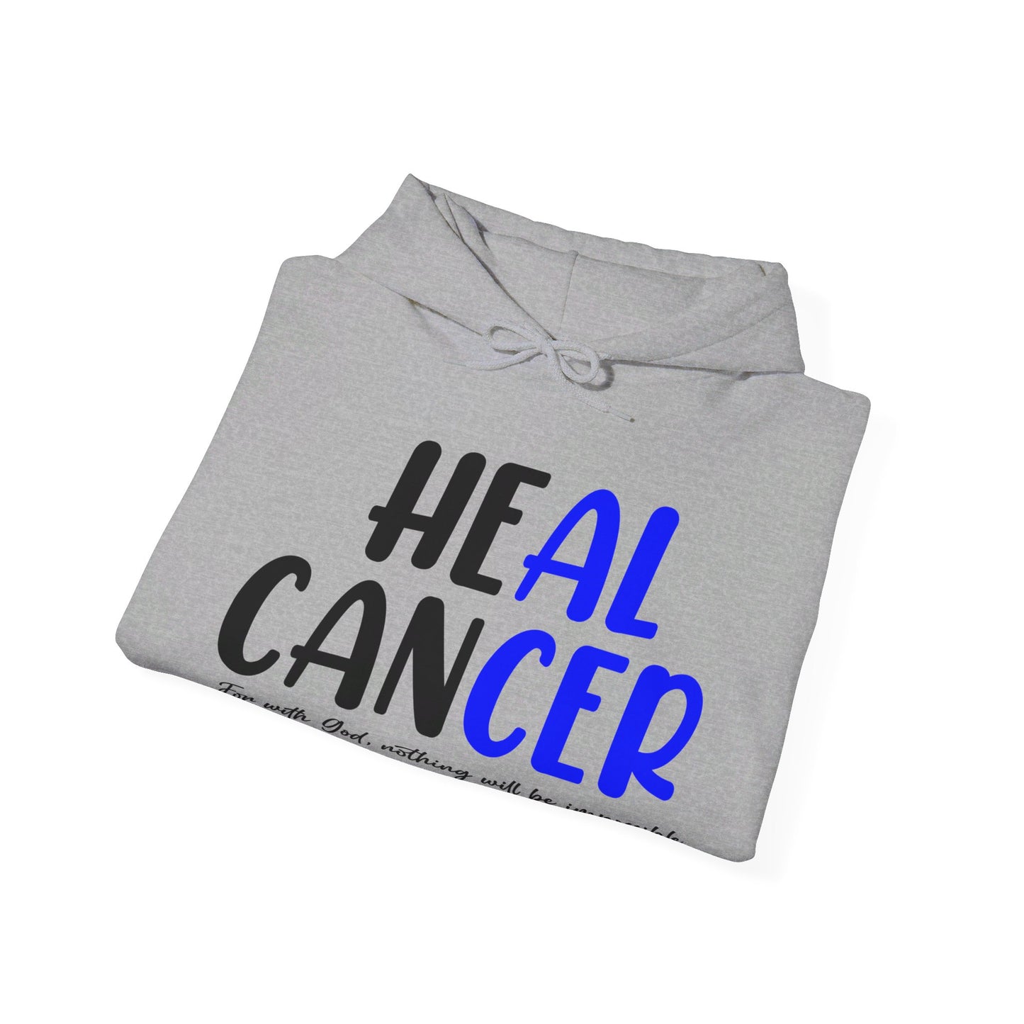Colon Cancer Faith Bible Verse CRC Awareness Support Heal Family Hoodie For Men Women
