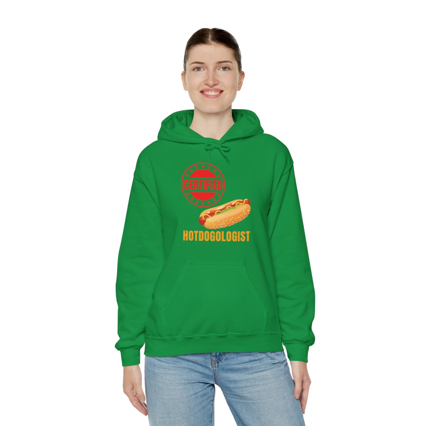 Certified Hotdogologist Hotdog Cool Sausage Hot Dog Lover Hoodie For Men Women Hoodie