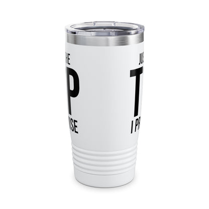 Funny Just The Tip I Promise Dart Darts Player Gift Tumbler