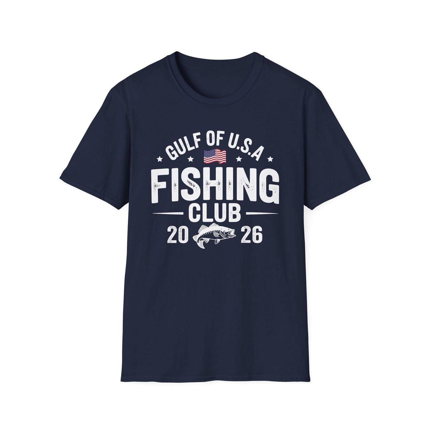 Funny Gulf of US America Fishing Club Hobby Fisher T-Shirt For Men Women