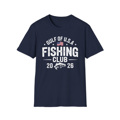 Funny Gulf of US America Fishing Club Hobby Fisher T-Shirt For Men Women