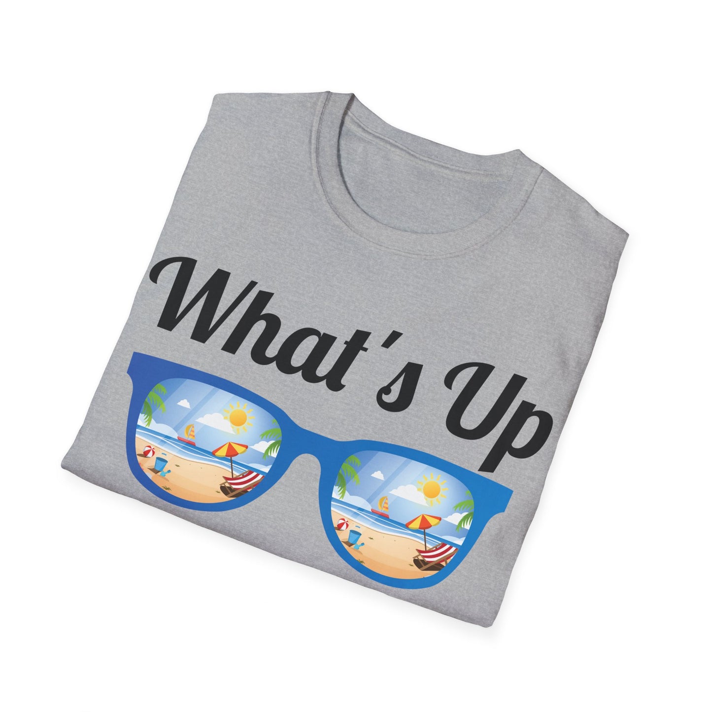 Funny What's Up Beaches Gifts Fathers Day Beach Vacation Summer T-Shirt