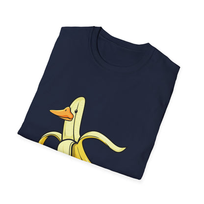 Funny Banana Duck. Anthropomorphic Vegetarian Pet Vegan Fruit Bird Animal