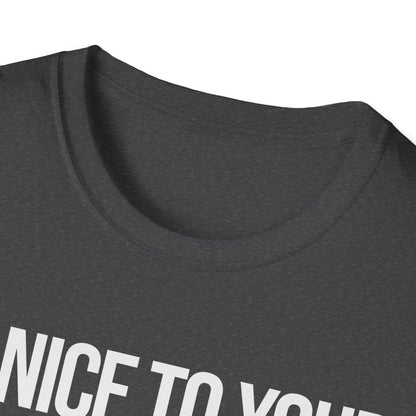 Funny Be Nice to Bartender Bar Pub Bartending T-Shirt Men Women