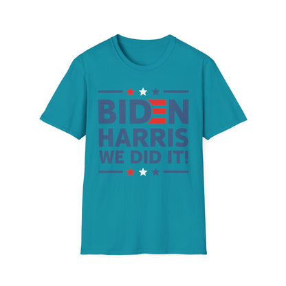 Pro Biden 46 We Did It. Celebration Joe Wins the Presidency T-Shirt Men Women